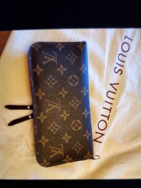 Louis Vuitton Monogram Double-Zip Continental Wallet in Brown and Tan